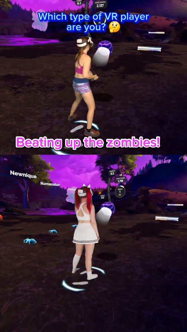 Instagram post by @otter.worldly for FitXR. Caption reads: What type of VR player are you? 🤔
@wearefitxr....