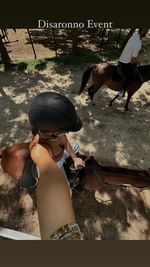 Instagram post by @lauramvila for Disaronno. Caption reads: The perfect summer night with @disaronno_official....