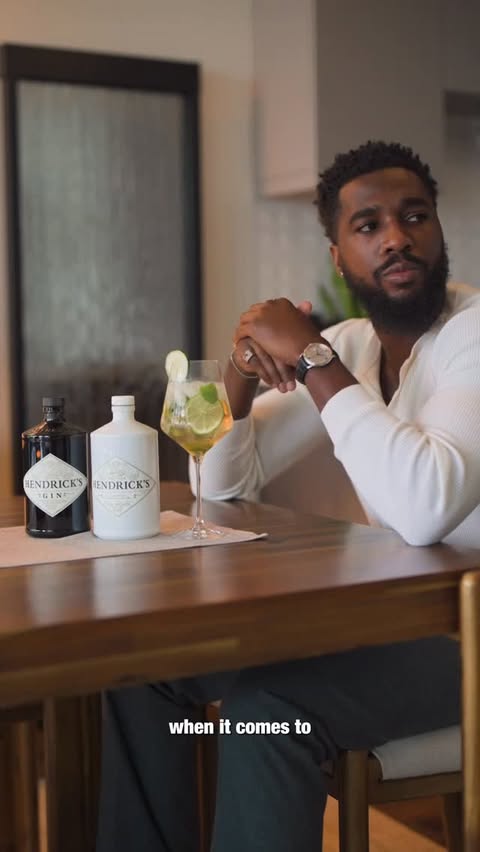 Instagram post by @mrrlittle for HENDRICK'S GIN. Caption reads: [...] my fashion after discovering Another....