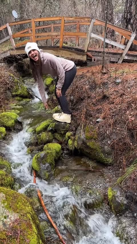 Instagram post by @sashaswashut for Backcountry. Caption reads: #BackcountryPartner #venturebeyond New season,....