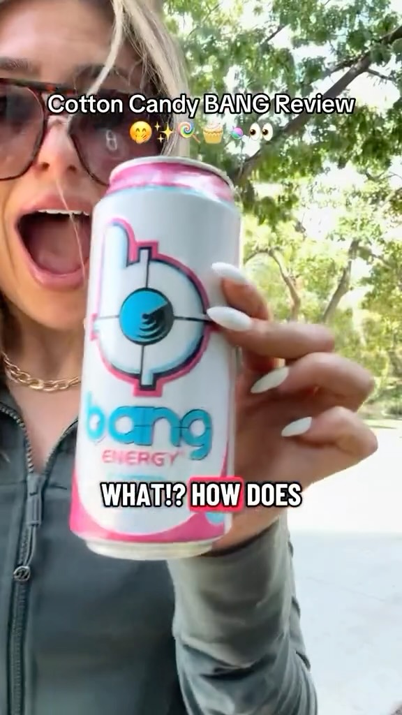 Instagram post by @meganmillion100 for Bang Energy. Caption reads: HOW AM I JUST FINDING OUT ABOUT THIS....