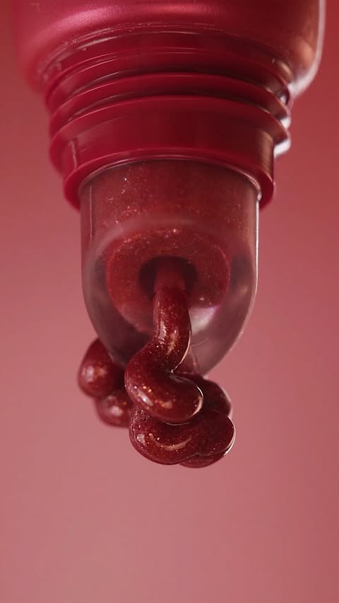 Instagram post by @olgadann for ColourPop Cosmetics. Caption reads: [...] cherry kiss💋 ⠀⠀ 🎥 created for....