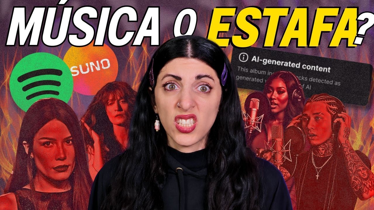 YouTube post by @TheMarulina for Udemy. Caption reads: The MUSIC INDUSTRY is BROKEN.