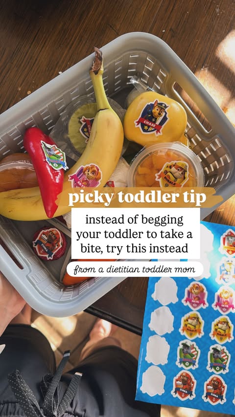 Instagram post by @toddlerdietitiantiff for PAW Patrol. Caption reads: Okay, but let’s think about it 👀

Packaged snacks....
