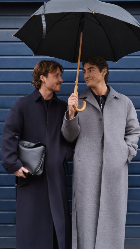 Instagram post by @mytheresa.men for Mytheresa. Caption reads: [...] bakery runs and home renovations.....