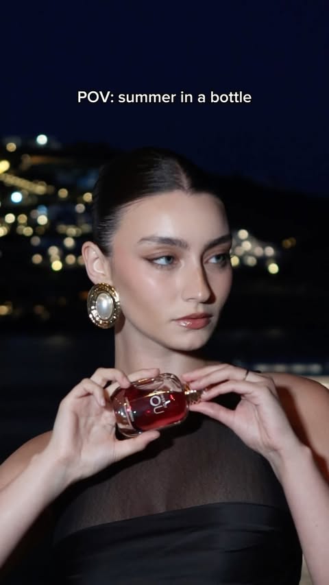 Instagram post by @marygracetropeano for LOOKFANTASTIC. Caption reads: [...] You #fragrance #makeup #ArmaniMare....
