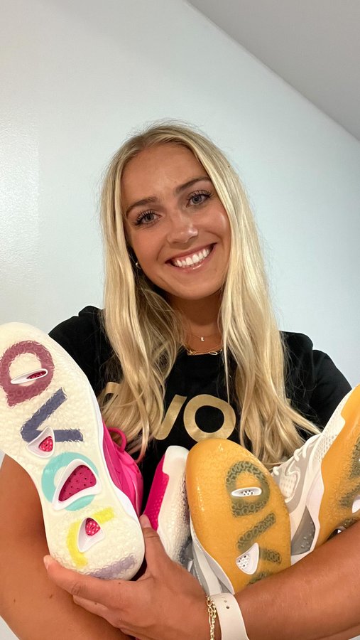 Instagram post by @reillyheinrich for Avoli. Caption reads: couldn’t be more excited to be on @teamavoli this....