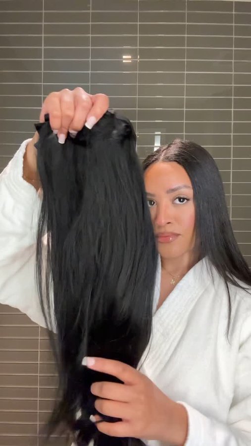 Instagram post by @brianna.ali for Mayvenn. Caption reads: Ready for the day in just a few clicks. Comment....