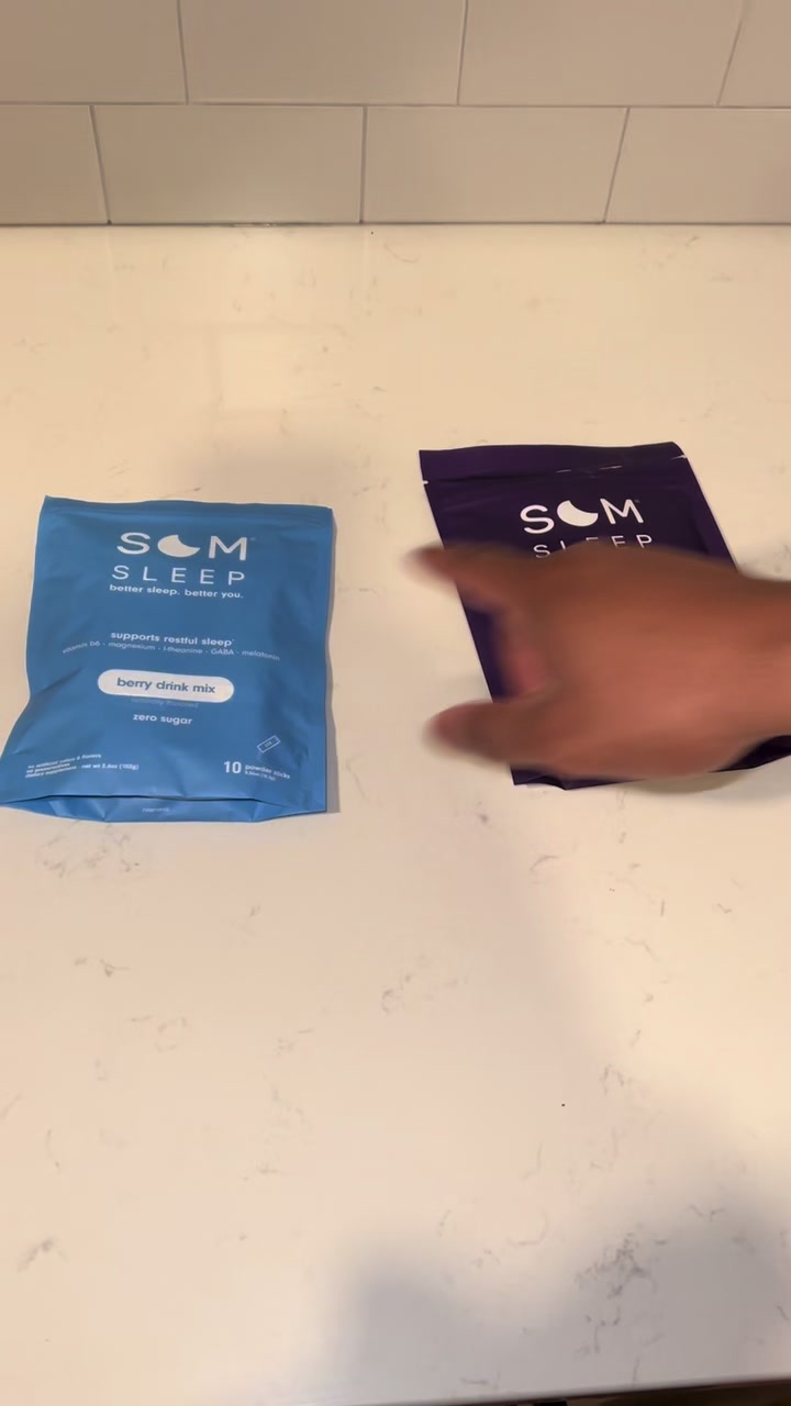 TikTok post by @blane95_ for Som Sleep. Caption reads: @Som Sleep #athlete #sponsership .