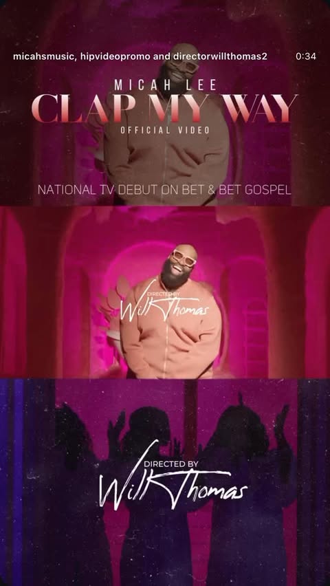 Instagram post by @micahsmusic for BET. Caption reads: Thank you @bet @betgospel for supporting daily the....