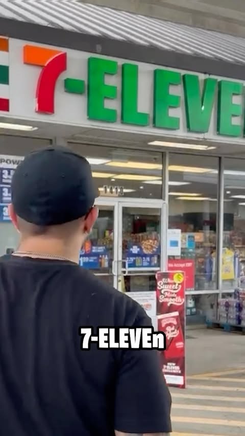 Instagram post by @goatr2_ for 7-ELEVEN. Caption reads: [...] your food with the BiG Flavor Bar at....