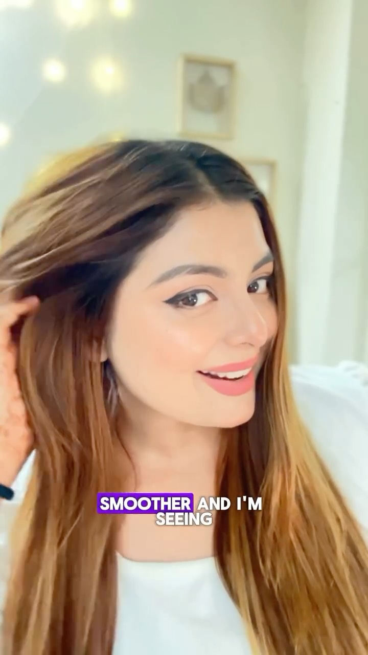 Instagram post by @shikhasinghreine for Brillare. Caption reads: Ever actually checked what’s inside your hair oil?....