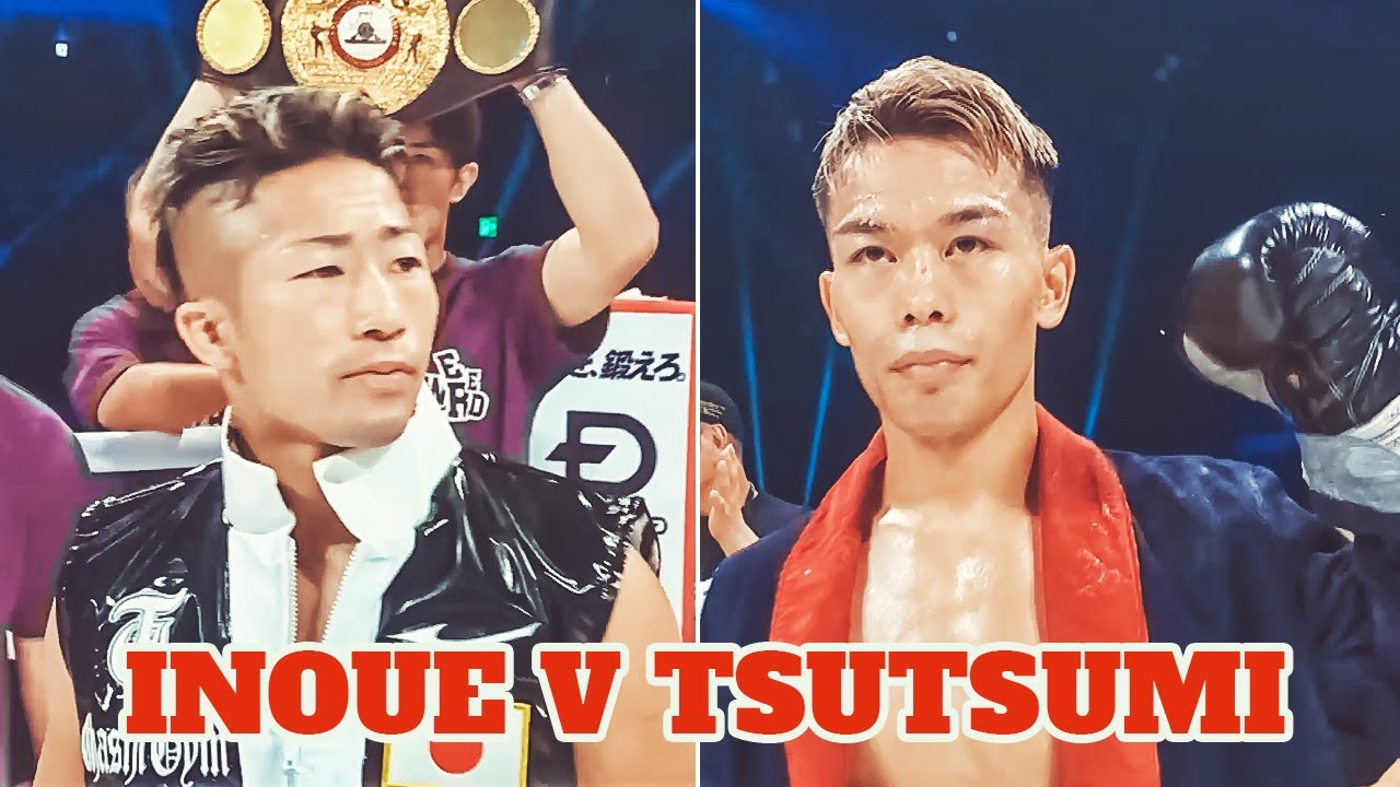 YouTube post by @MMABOXINGChannel for Casa Comoda Villa. Caption reads: 🔥 Takuma Inoue (Japan) vs Seiya Tsutsumi (Japan)....