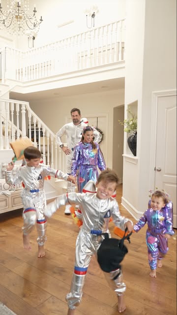 Instagram post by @josieleinart for Pottery Barn Kids. Caption reads: Spooky season made easy with Pottery Barn Kids’....