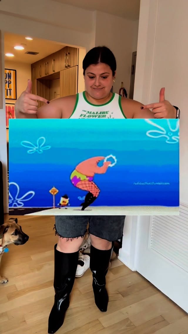 Instagram post by @andrea_tamasi for Vince Camuto. Caption reads: WIDE CALF GIRLIES this one’s for you 😘....