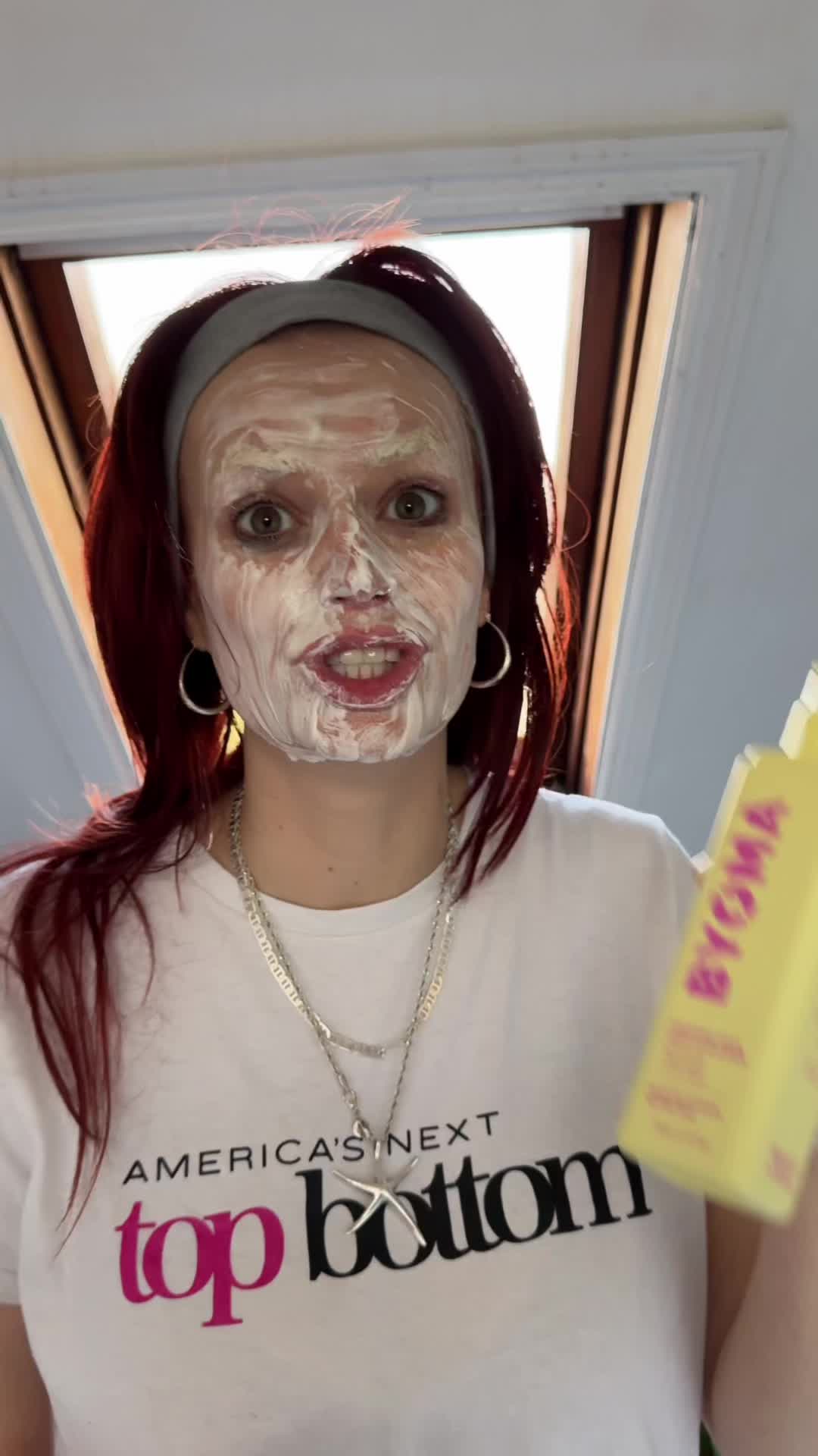 TikTok post by @amyspalding6 for BYOMA. Caption reads: [...] with how soft this new @byoma Foaming Rice....