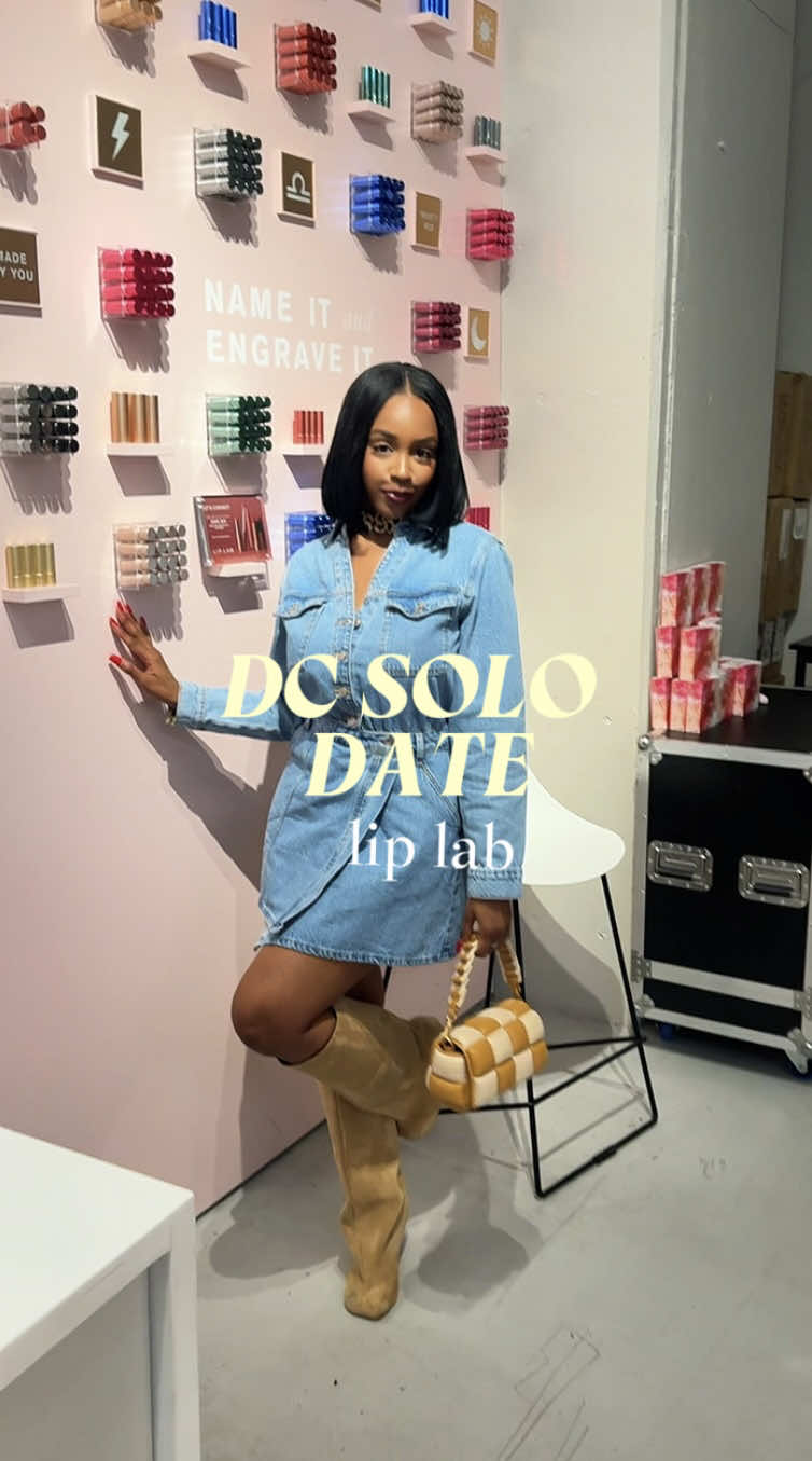 TikTok post by @niyademi for Lip Lab. Caption reads: gifted by Lip Lab 💋 i had so much fun! perfect....
