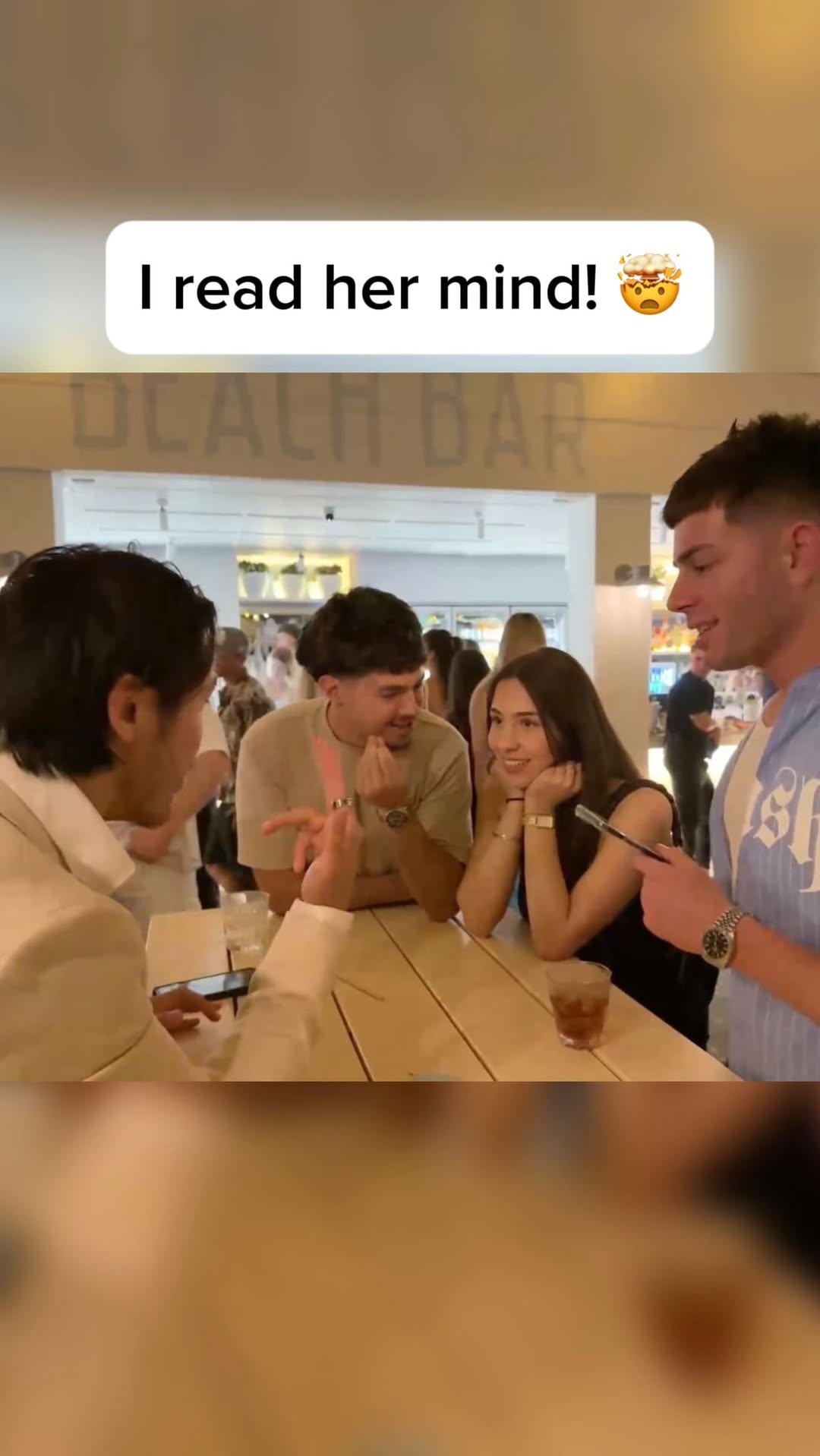 Instagram post by @aimonkong for Kick. Caption reads: I read her mind! 🤯.