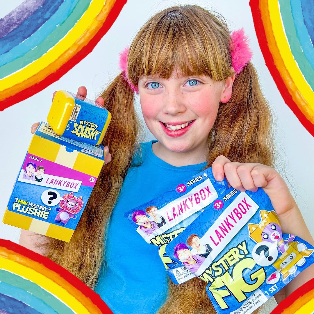 Instagram post by @dear_mummy for LankyBox. Caption reads: [...] friends! 💛 Check out these brand new....