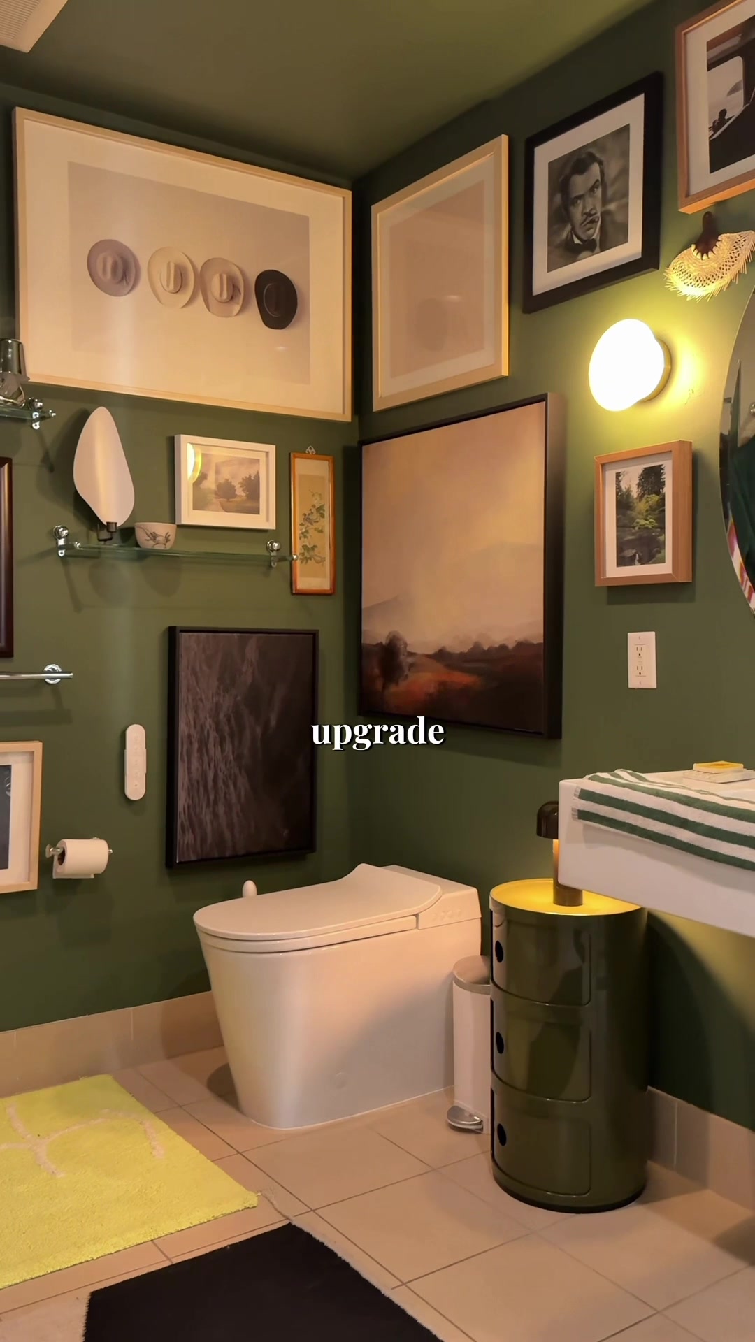 TikTok post by @donborsch for KOHLER. Caption reads: Meet my newest obsession: the Leap Smart Toilet by....