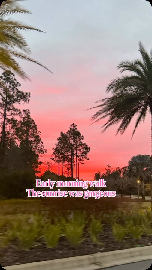 Instagram post by @chastity.l.nolan for SUNNYD. Caption reads: Mornings are better with Sunny D 🧡✨🫶🏼....