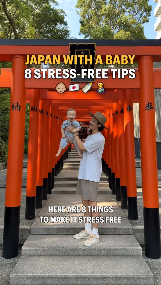 Instagram post by @twosometravellers for Skyscanner. Caption reads: A D | Stress-free baby tips 🇯🇵

What other....