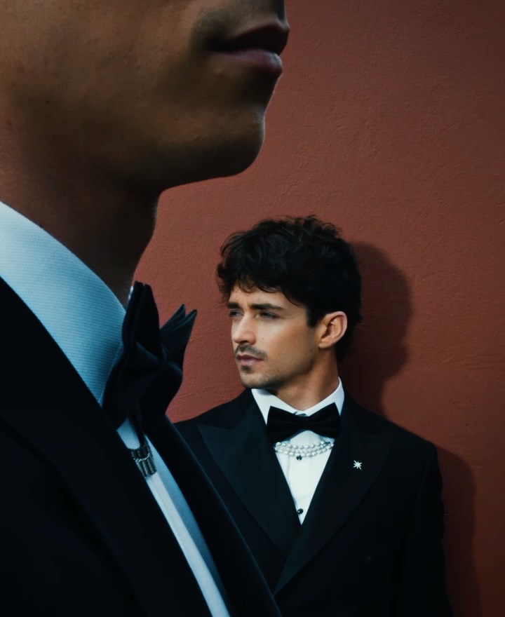 Instagram post by @arthur_leclerc for APM Monaco. Caption reads: Leclerc Brothers reporting for duty....