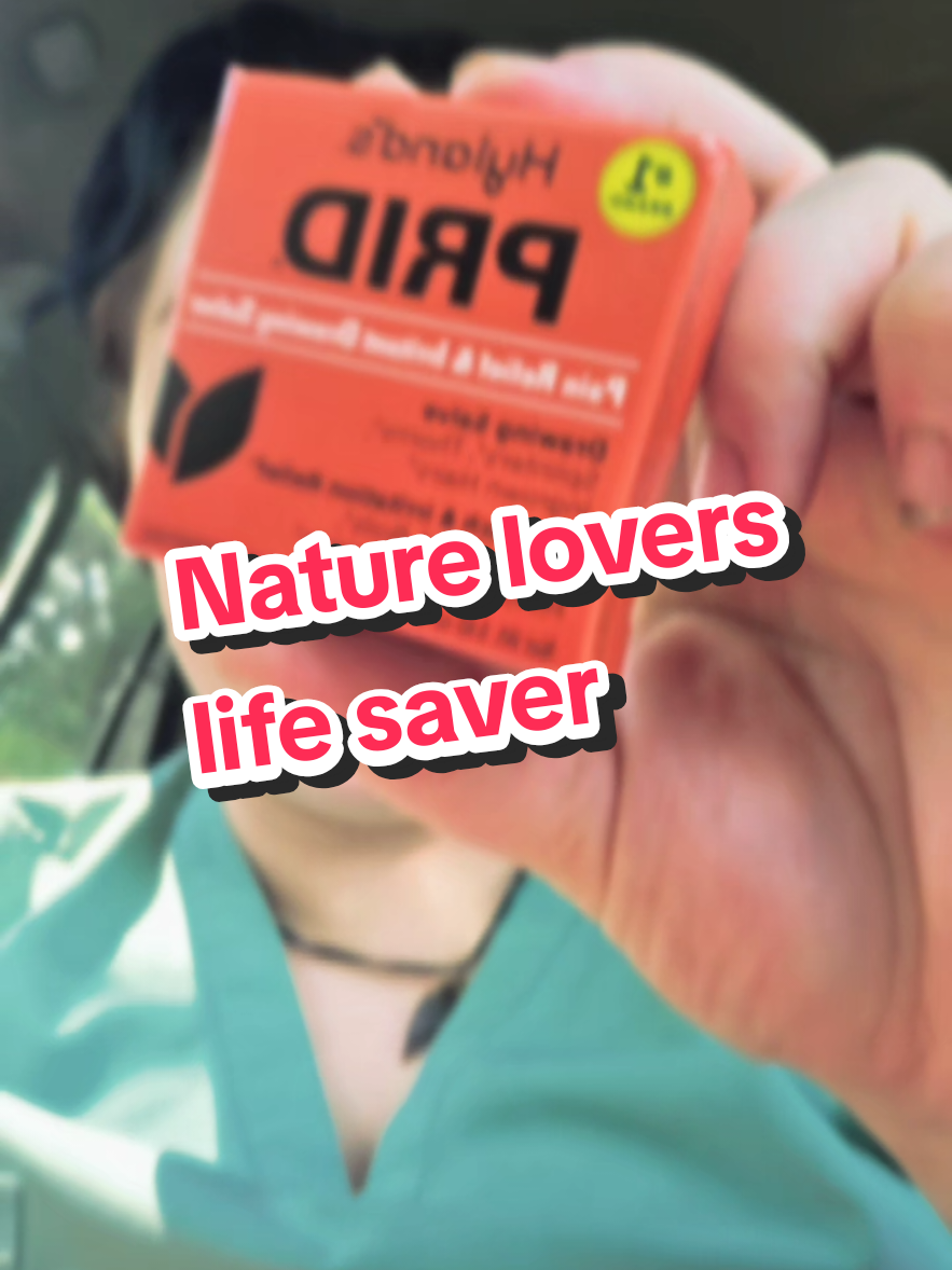 TikTok post by @z0mb13_m0mmy13 for Hyland's Naturals. Caption reads: @Hyland's 🌿🪴 #prid #tiktokshopaffiliate #fyp....