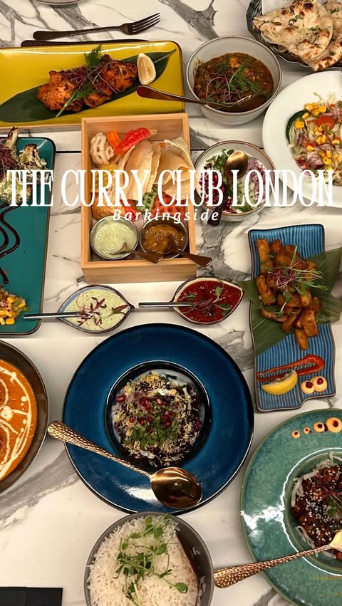 Instagram post by @eatslondonbaby for London Unknown. Caption reads: @thecurryclub.london We were kindly invited to The....