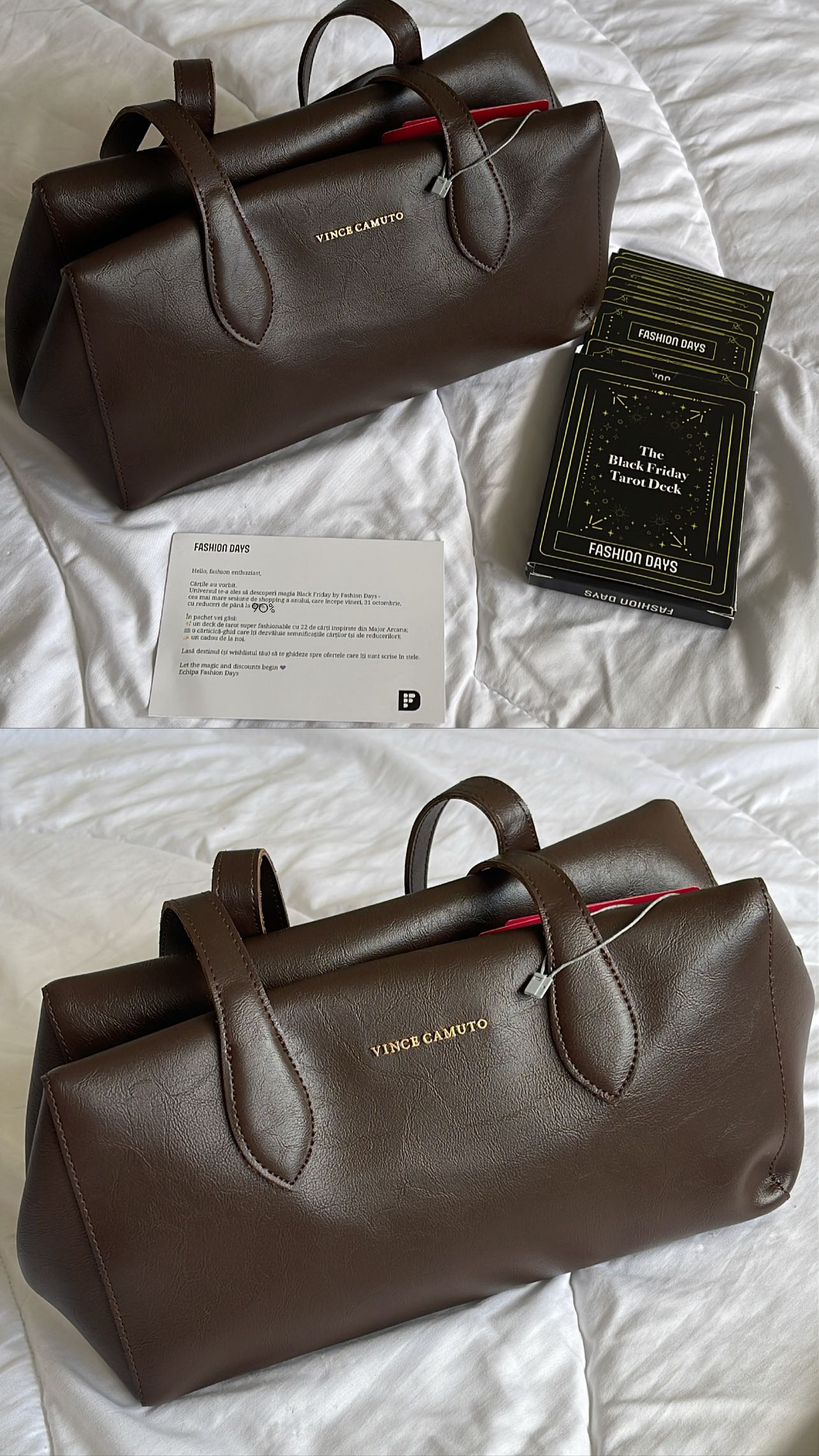 Instagram post by @verrrrox for Fashion Days. Caption reads: OMG! 😭
@fashiondays thank you
#manifestations....