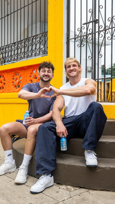 Instagram post by @mdmotivator for DrinkPrime. Caption reads: “Even if I am struggling, I will always help....