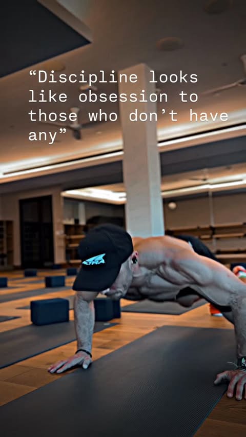 Instagram post by @louismfitness for Equinox. Caption reads: The Gap Between Average and Elite ⚡️ Let them call....