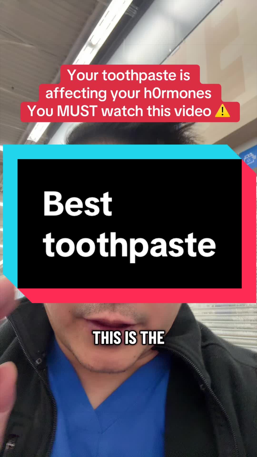 TikTok post by @rphreviews for Boka. Caption reads: [...] toothpaste, but this brand is different.....