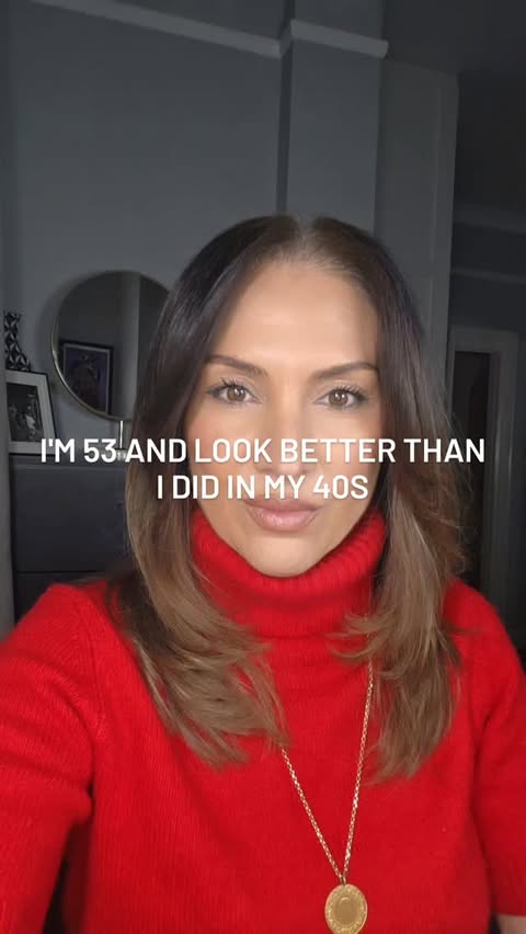 Instagram post by @nadiyabekarlondon for Medik8. Caption reads: I'm 53 and look better than I did in my 40s
Here's....