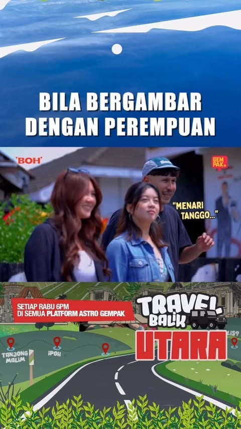 Instagram post by @zonlawak for Astro Gempak. Caption reads: [...] April) 🔊 On Demand & Semua Platform Astro....