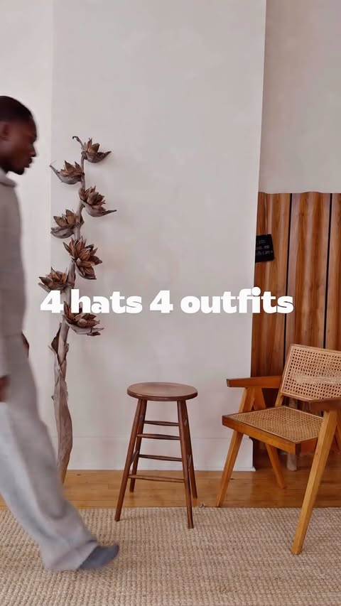 Instagram post by @zaycamm for Kangol South Africa. Caption reads: 4 @kangol hats and 4 outfits #ad.
