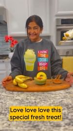 Instagram post by @themrskapoor for Dole. Caption reads: [...] create a new healthy tradition with fresh....