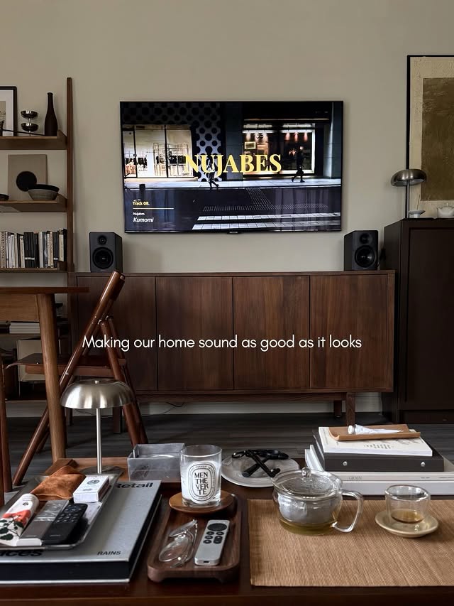 Instagram post by @taros__house for EDIFIER. Caption reads: [...] that is both beautiful and functional.....