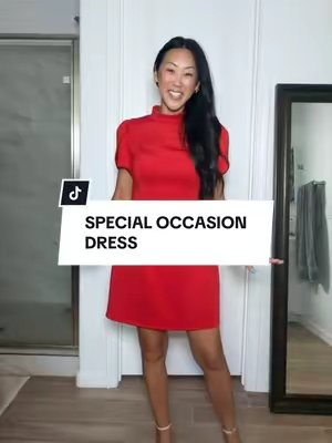 TikTok post by @jwhittysells for Hyz. Caption reads: Gorgeous and simple special occasion dress!!....