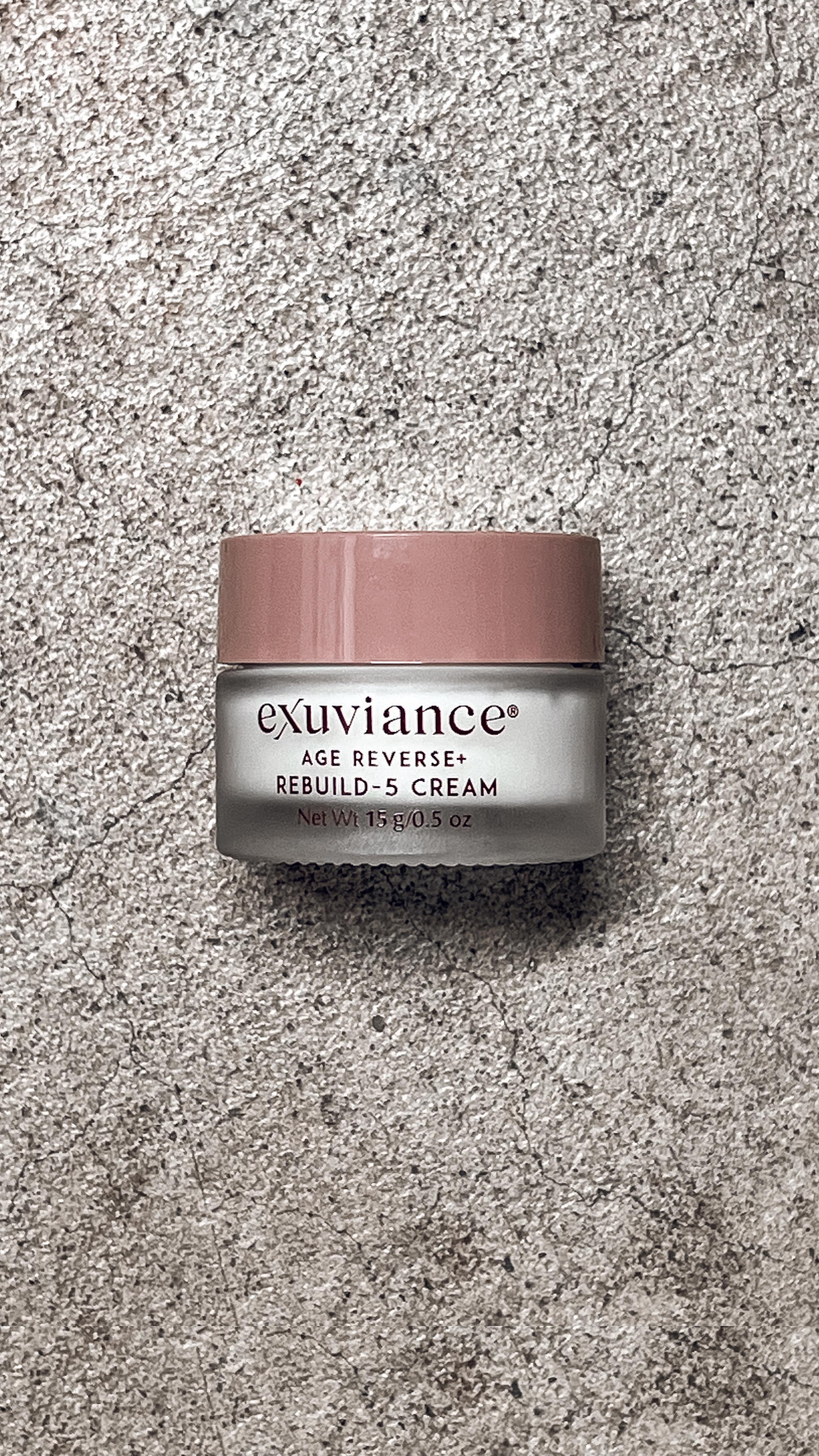 Instagram post by @tatianamatid for Exuviance. Caption reads: [...] you @influenster #complimentary and....
