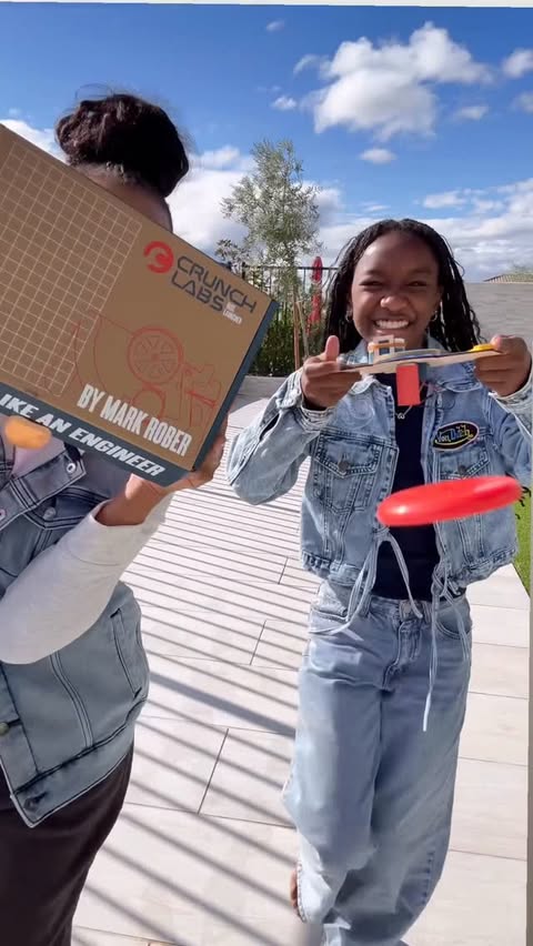 Instagram post by @niece_shauniece for CrunchLabs. Caption reads: [...] endless creativity! Calling all Moms,....