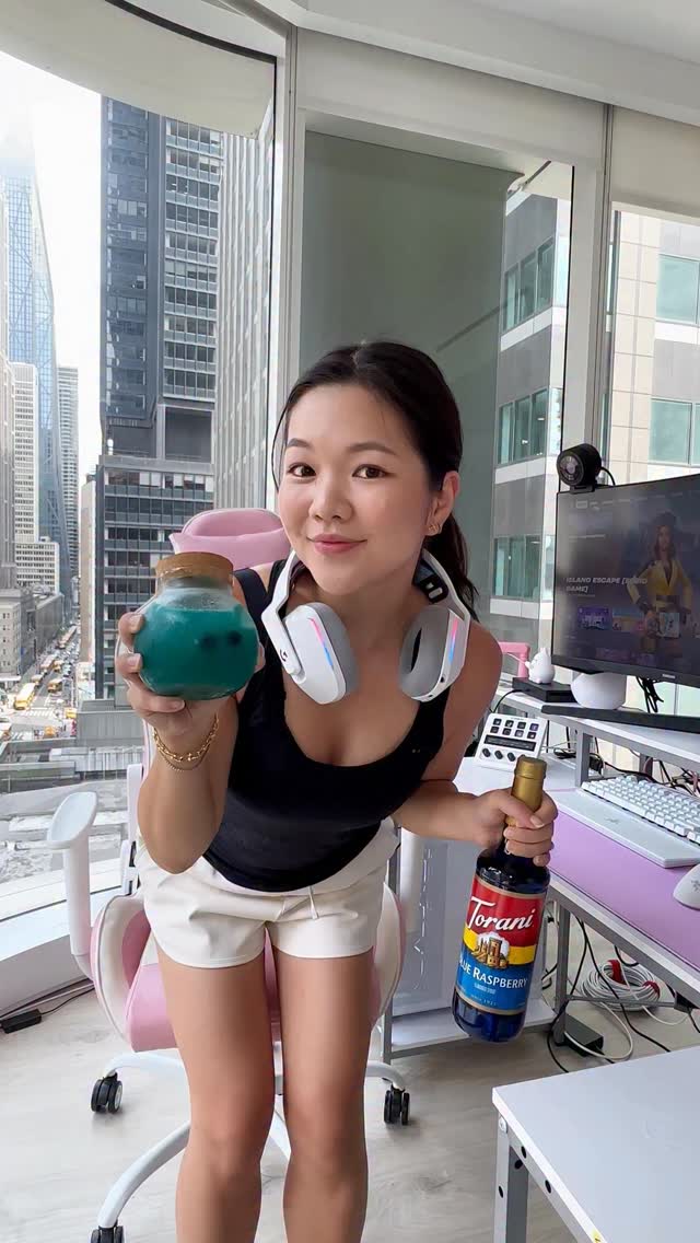 Instagram post by @yourboujeegal for Torani. Caption reads: #ad To celebrate National Video Game Day, let’s....