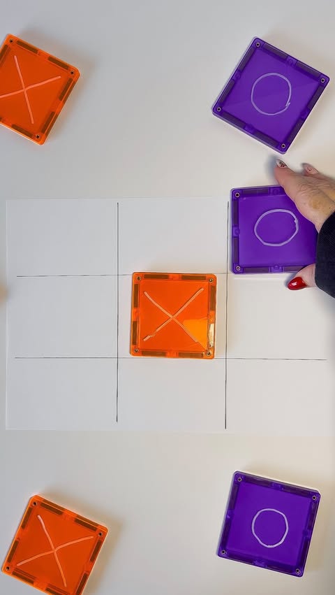 Instagram post by @allaboutearlyyears for Connetix Tiles. Caption reads: [...] reimagined for early years using Connetix....