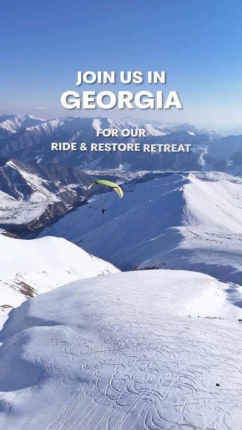 Instagram post by @papeebear for Tripadvisor. Caption reads: Join us in Goergia for Ride & Restore retreat....