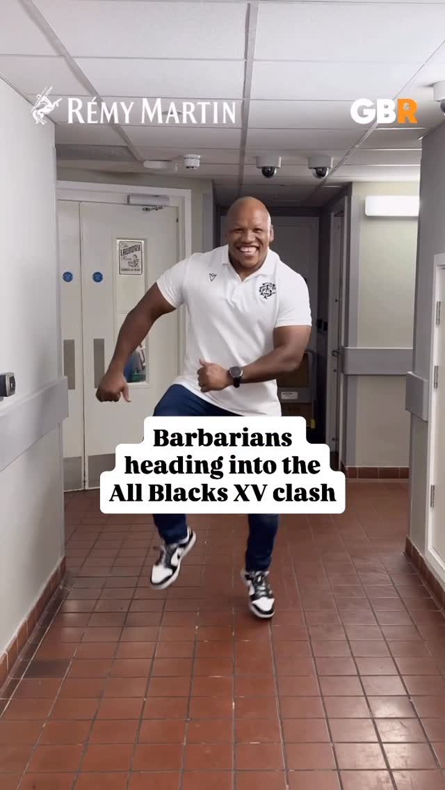 Instagram post by @barbarians_fc for The Good, The Bad & The Rugby. Caption reads: Bongi mode activated ✅

Brought to you by....