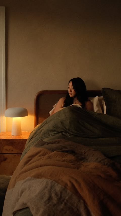 Instagram post by @theserenagoh for West Elm. Caption reads: [reset] there are few better ways to start the new....