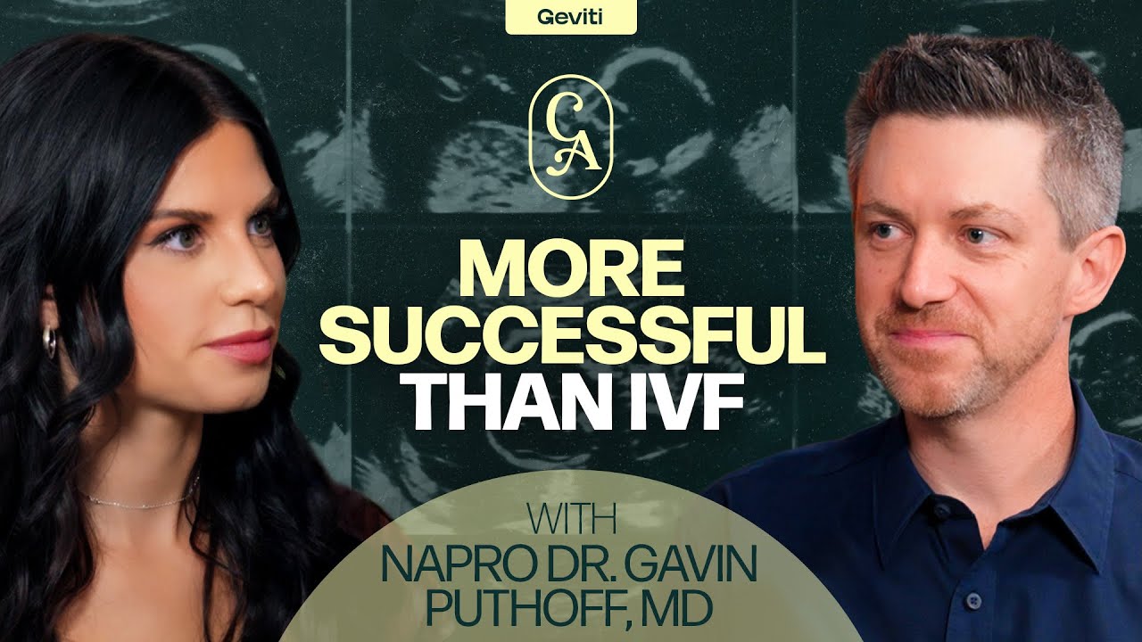 YouTube post by @RealAlexClark for Paleovalley. Caption reads: Infertility Treatment More Successful Than IVF |....