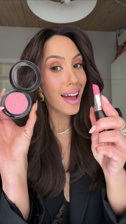 Instagram post by @cherylburke for M·A·C Cosmetics. Caption reads: Thanks to @maccosmetics for gifting me their NEW....