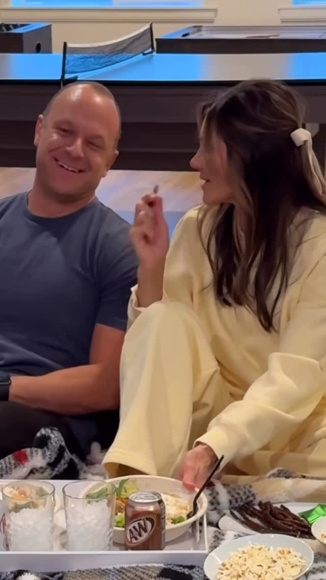 Instagram post by @shannaleroy for Lifetime. Caption reads: Our favorite weeknight tradition → a cozy date....