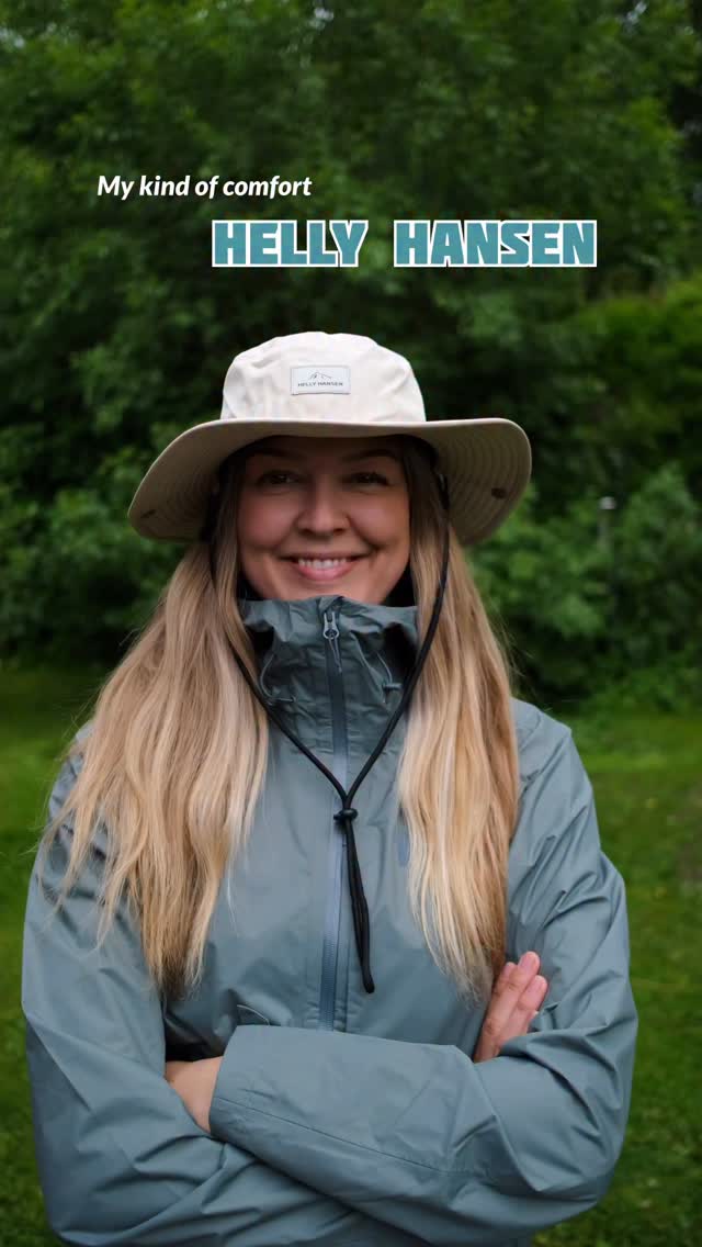 Instagram post by @eirinhyllmark for Helly Hansen. Caption reads: Reklame @hellyhansen | My kind of....